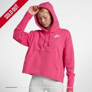 Nike Sportswear Women's Fleece Hoodie | Pink